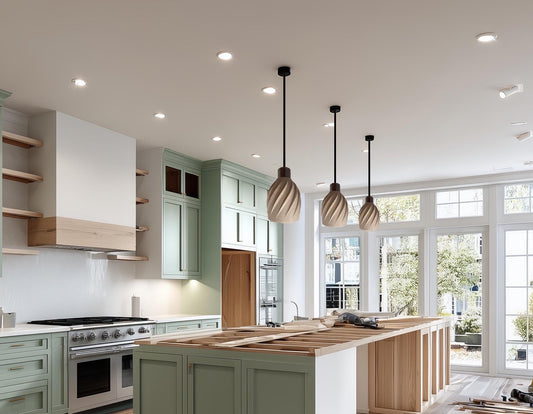 Slanted Line Lamp Pendant