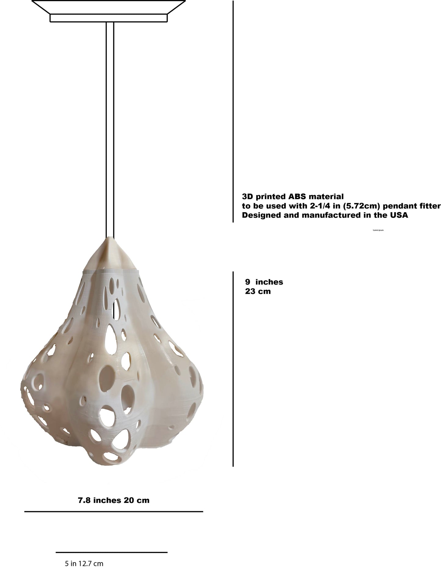 Bubbles Lamp Shade