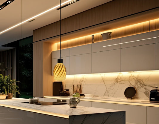 Slanted Line Lamp Pendant